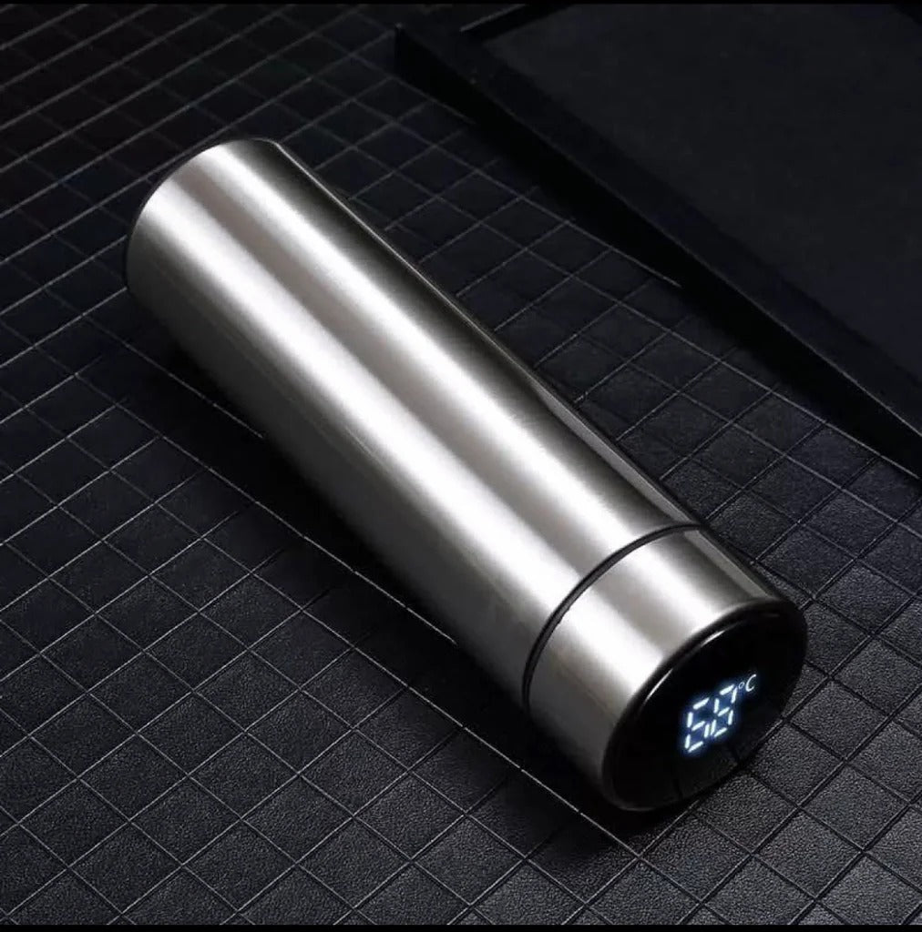Smart LED Thermos Flask – 500ml Stainless Steel Hot & Cold Bottle
