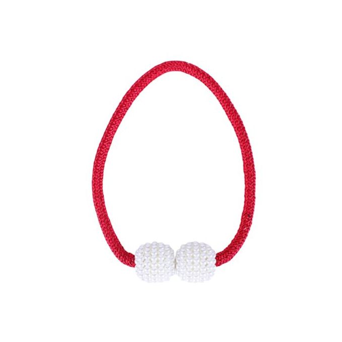 2 Pcs Magnetic Bead Curtain Tiebacks – Decorative Buckle Clip Holdbacks (Random Color)