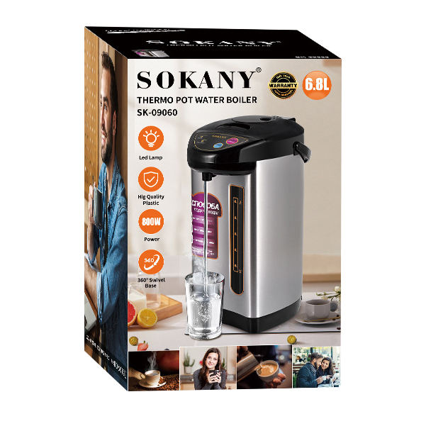 SOKANY Thermo Pot Water Boiler – Electric Hot Water Dispenser