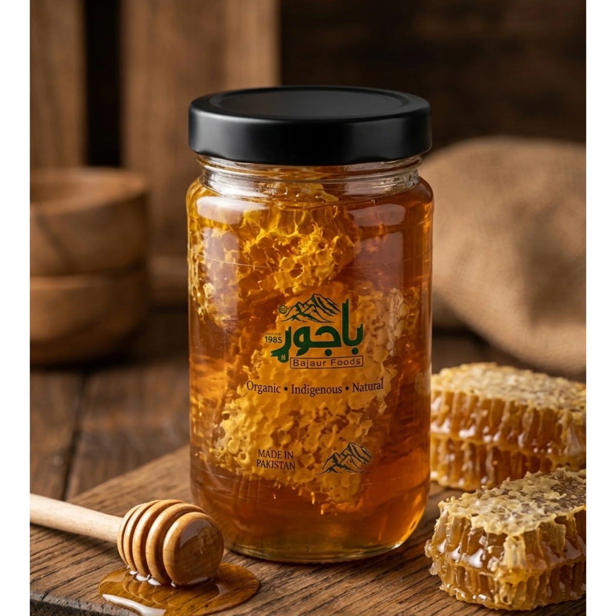 100% Natural & Pure Desi Honey – 1 KG