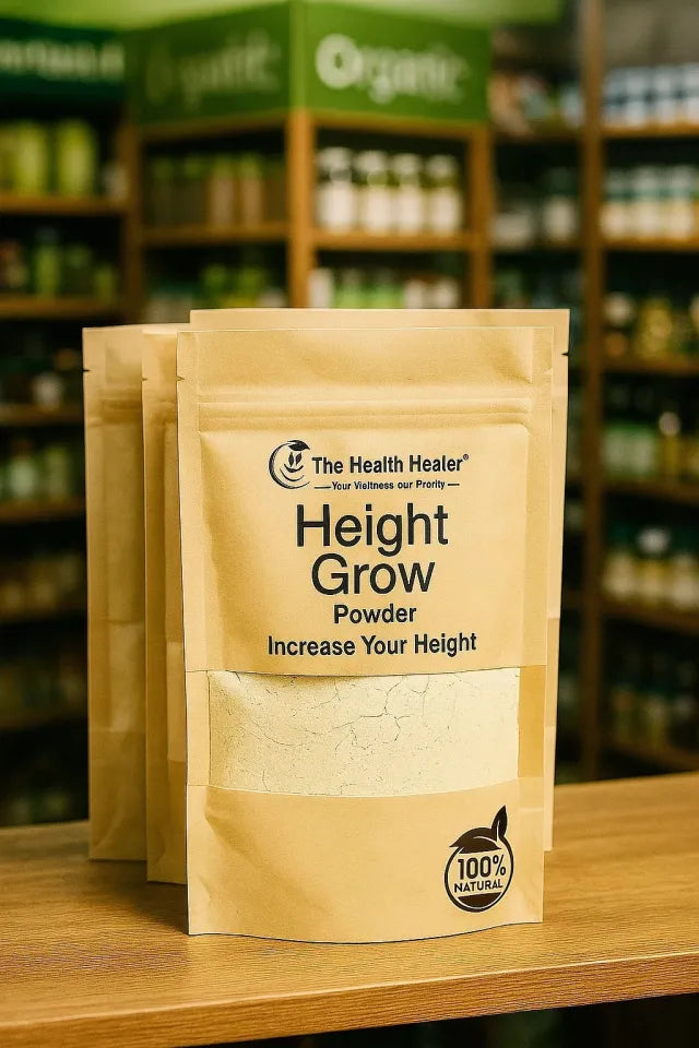 Herbal Height Growth Powder – Natural Height Booster Supplement for Teens & Adults