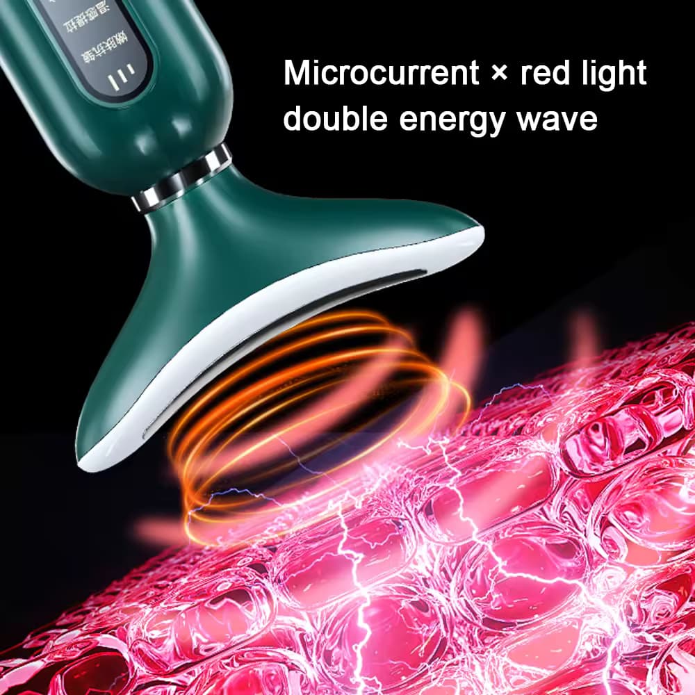 3-in-1 LED Photon Therapy Face & Neck Lifting Device