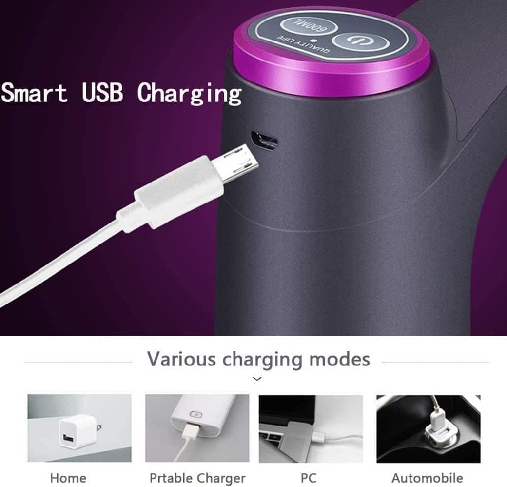 Electric Water Bottle Pump | USB Rechargeable Dispenser – Dubai UAE