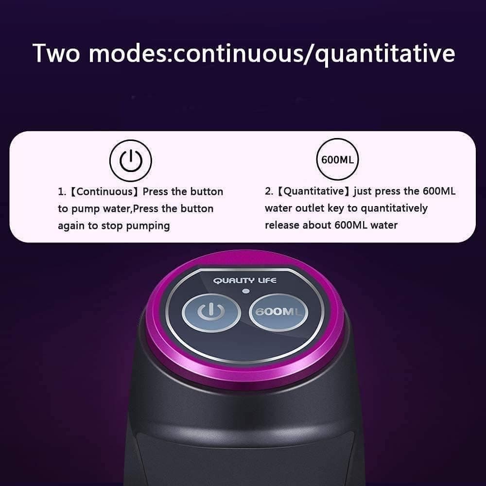 Electric Water Bottle Pump | USB Rechargeable Dispenser – Dubai UAE