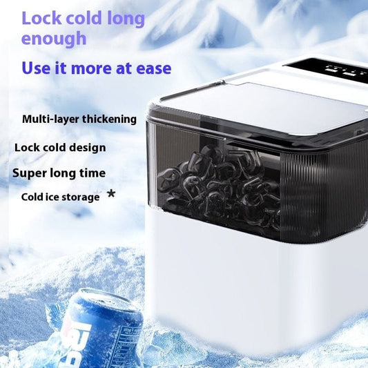 Portable Ice Maker Machine – 9 Bullet Ice Cubes in 6 Min