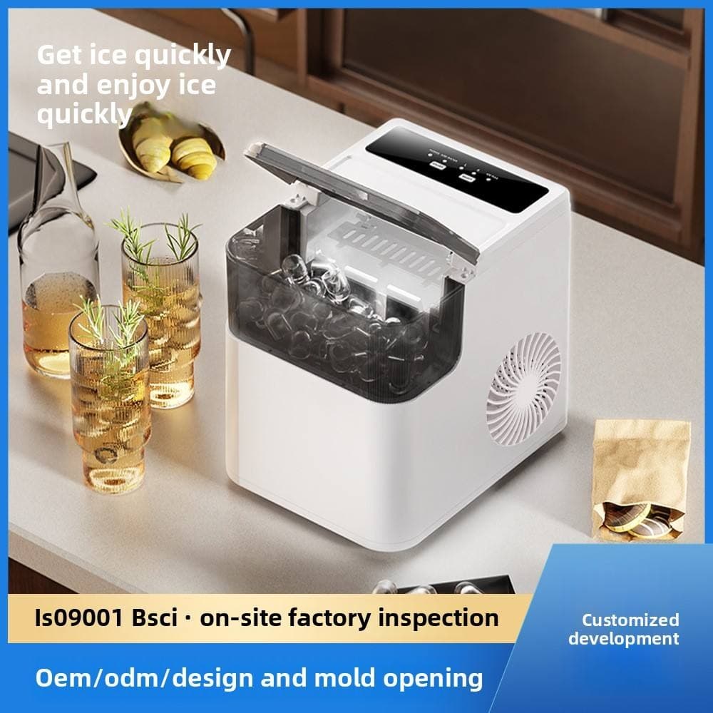 Portable Ice Maker Machine – 9 Bullet Ice Cubes in 6 Min
