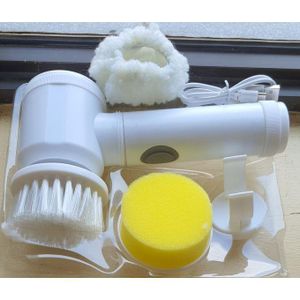 5-in-1 Electric Cleaning Brush – Cordless Rotating Scrubber for Home