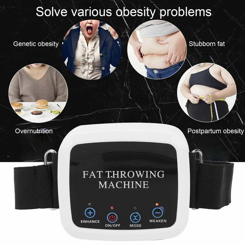 Body Massage Belt – Portable Waist & Belly Massager with Digital Control
