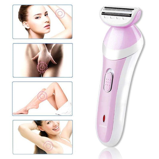 Electric Women Shaver – Legs, Underarms & Bikini | Multi-Attachment | Gentle on Skin | Dubai UAE