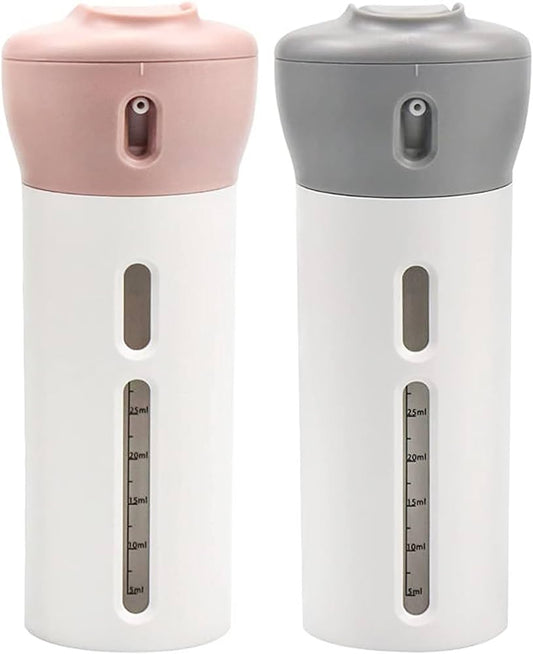 4-in-1 Portable Oil Dispenser Bottle – 3 Spray Bottles + Funnel | Kitchen & BBQ | Dubai UAE