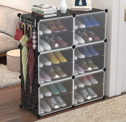 Door Shoe Rack – Multi-Tier Organizer | Space-Saving | Home Storage | Dubai UAE