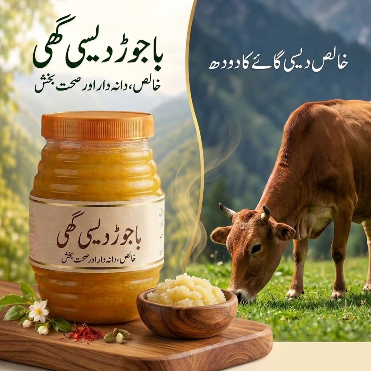 Premium Quality Desi Ghee 1 Kg | Rich Traditional Taste