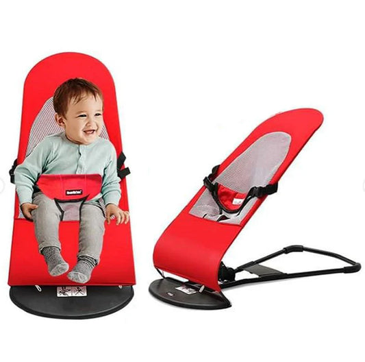 Foldable Baby Bouncer Chair with Toy Bar – Safe & Comfortable for 1–4 Years