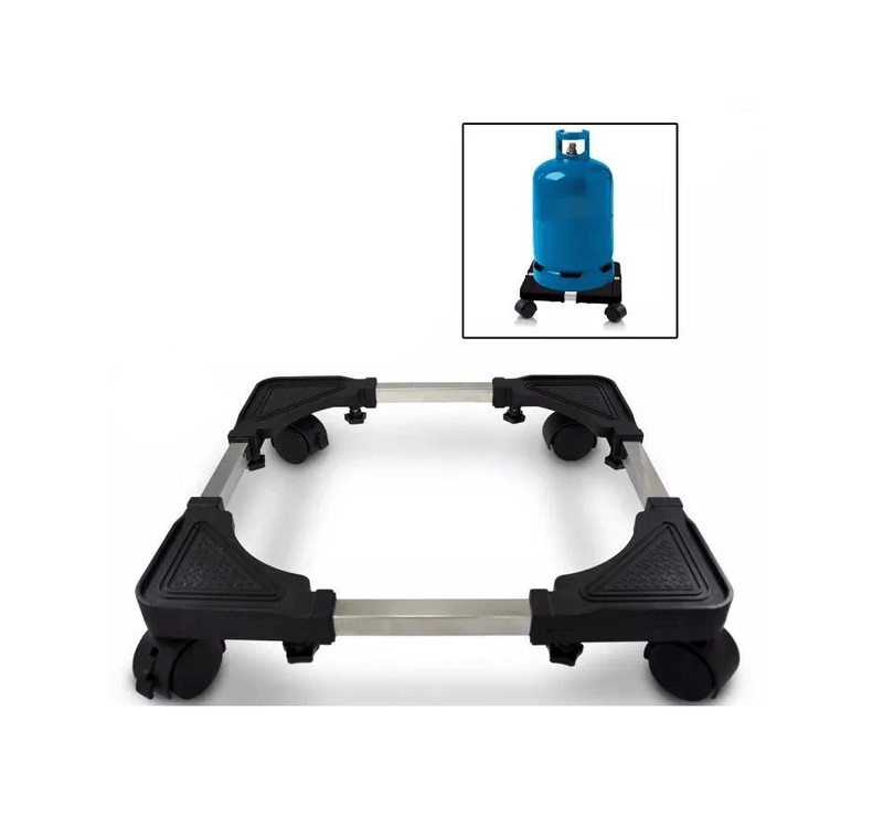 Heavy-Duty Rolling Base – Gas Bottle & Water Dispenser Trolley with 360° Wheels