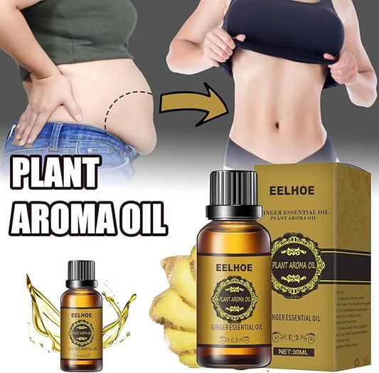 EELHOE Ginger Essential Oil – Natural Massage & Aromatherapy Oil 30ml