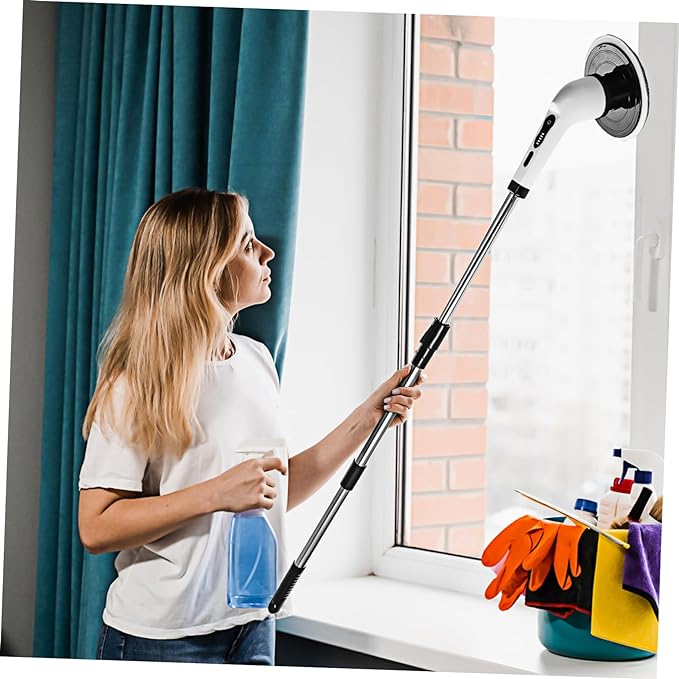 Electric Cleaning Brush - Cordless Spin Scrubber