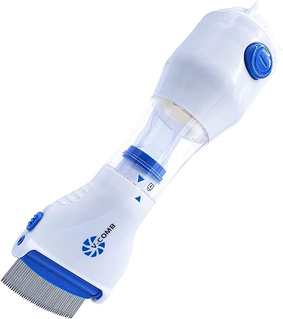 Electric Head Lice Remover Comb – Chemical-Free, Safe for Kids & Adults