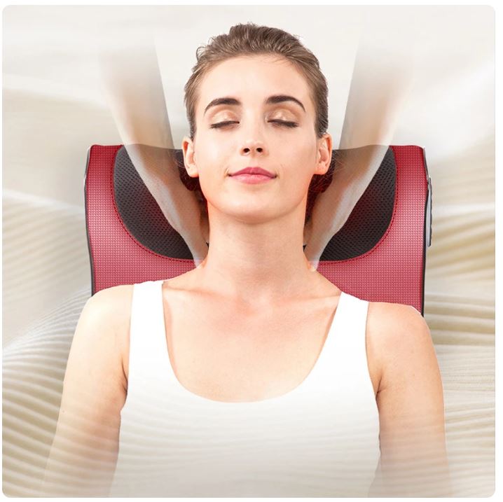 Electric Massage Pillow – Multifunctional Neck, Back & Waist Massager
