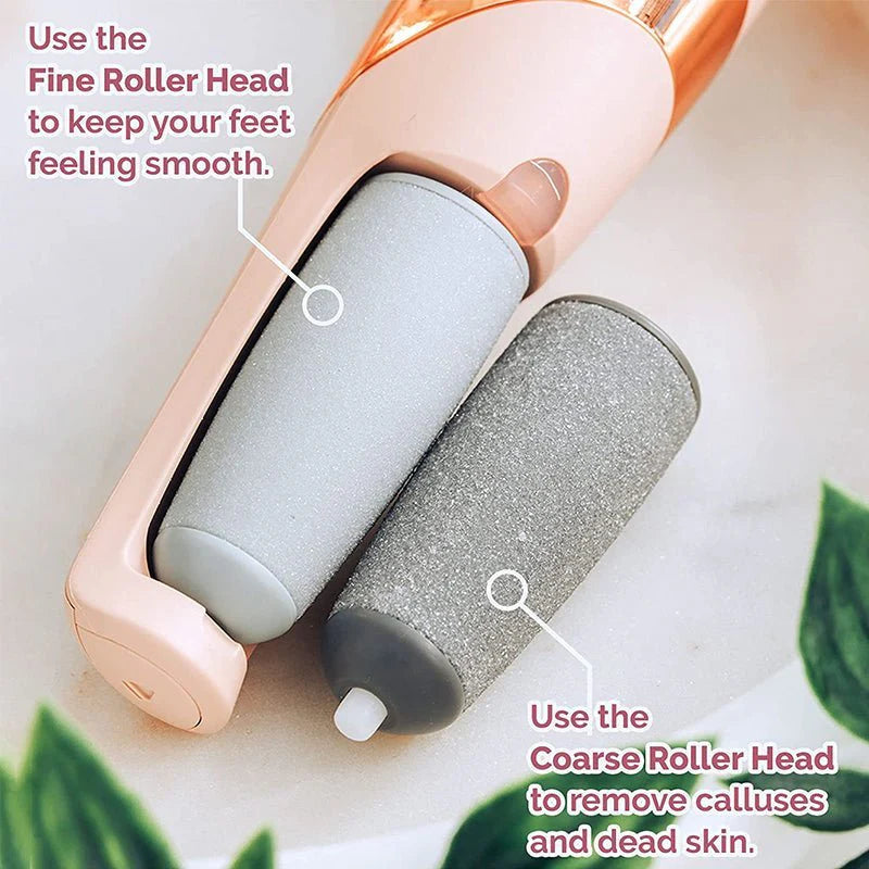 Electric Pedicure Foot File & Callus Remover – Rechargeable with 2 Speed Settings