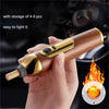 Electric Cigarette Lighter – USB Rechargeable Windproof Heater with Storage