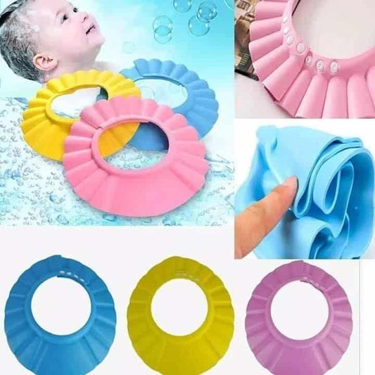 Baby Shampoo Bath Shower Cap – Adjustable Waterproof Visor with Ear Protection