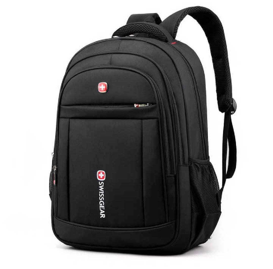 Premium Laptop Backpack – 16.5 Inch Water Resistant Travel Bag | Black, Blue & Grey