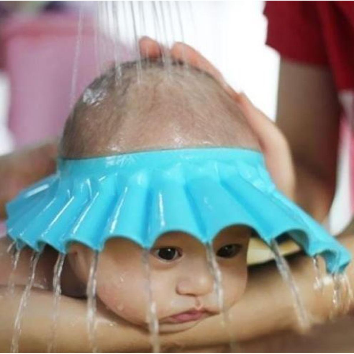 Baby Shampoo Bath Shower Cap – Adjustable Waterproof Visor with Ear Protection