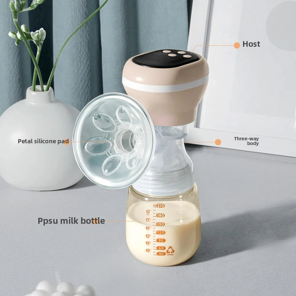Electric Breast Pump 160ml – Rechargeable Wireless Silent Breastfeeding Pump