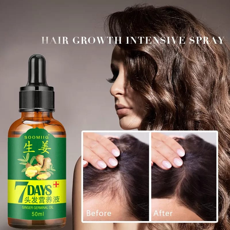 7 Days Hair Growth Germinal Serum Oil – Natural Fast Growth Treatment 30ml