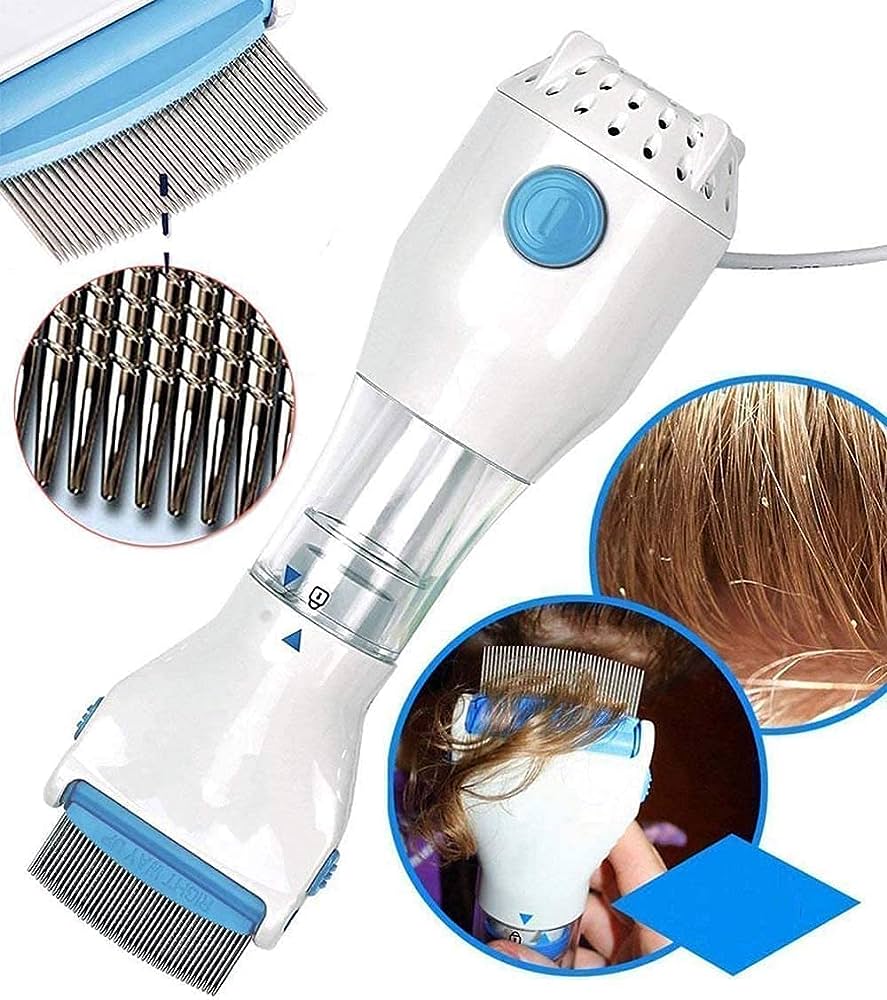 Electronic Head Lice Removal Machine – Anti-Lice Electric Comb
