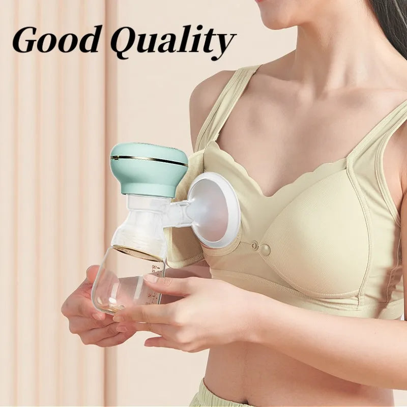 Electric Breast Pump 160ml – Rechargeable Wireless Silent Breastfeeding Pump