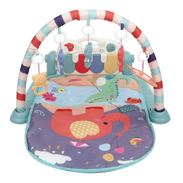 Musical Baby Play Mat with Piano & Lights – Activity Gym Mat for Infants