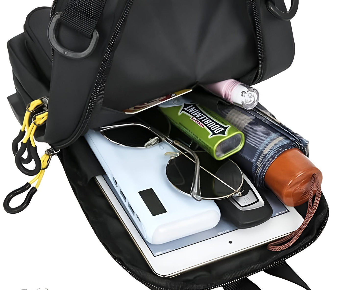 Men's Waterproof Crossbody Chest Bag with USB Charging Port – Travel Sling Bag