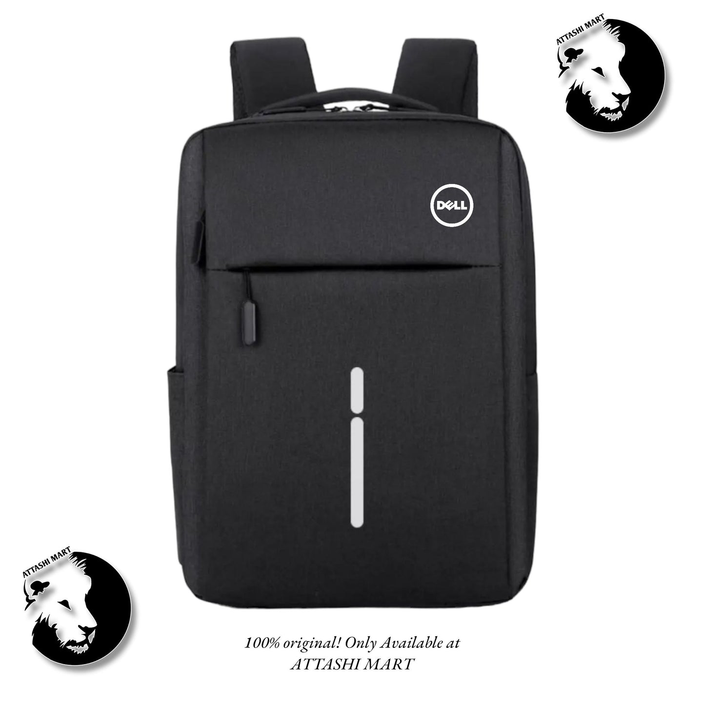 Premium Laptop Backpack – 16.5 Inch Water Resistant Travel Bag | Black, Blue & Grey