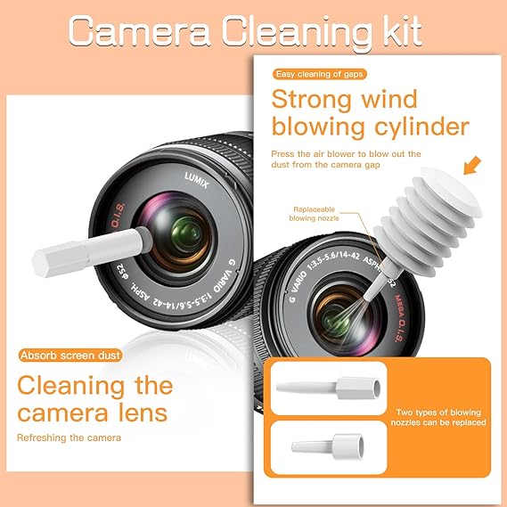 Multi-Functional Electronics Cleaning Kit – 10-in-1 Screen, Lens & Port Cleaner