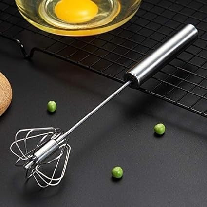 Hand Pressure Semi-Automatic Egg Beater – Manual Whisk Mixer
