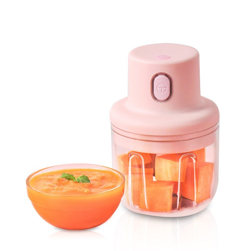 Mini Food Chopper – Portable USB Rechargeable Vegetable, Garlic & Meat Grinder (250ml)