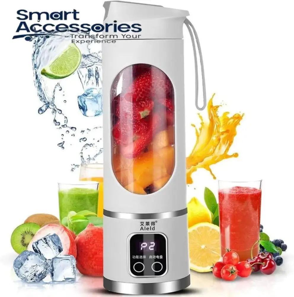 Rechargeable Portable Juicer – Mini Blender for Fresh Juice On the Go