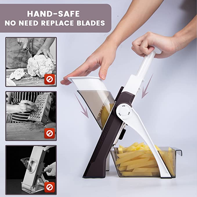 Multi-Purpose Kitchen Vegetable Chopper & Cutter – Mandoline Slicer