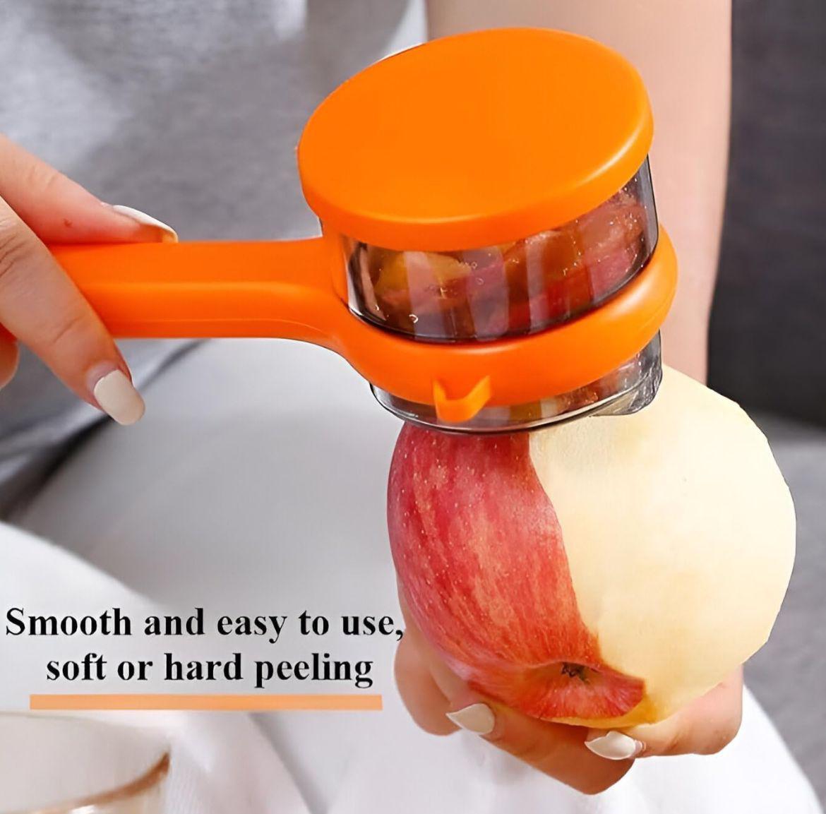 Multi-Functional Vegetable & Fruit Peeler – With Built-In Storage Container
