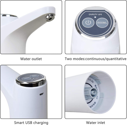 MD-03 Electric Water Pump – Rechargeable One-Touch Dispenser