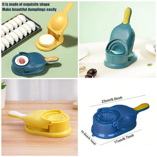 2-in-1 Dumpling Maker & Dough Press – Samosa, Gujiya & Pastry Mould