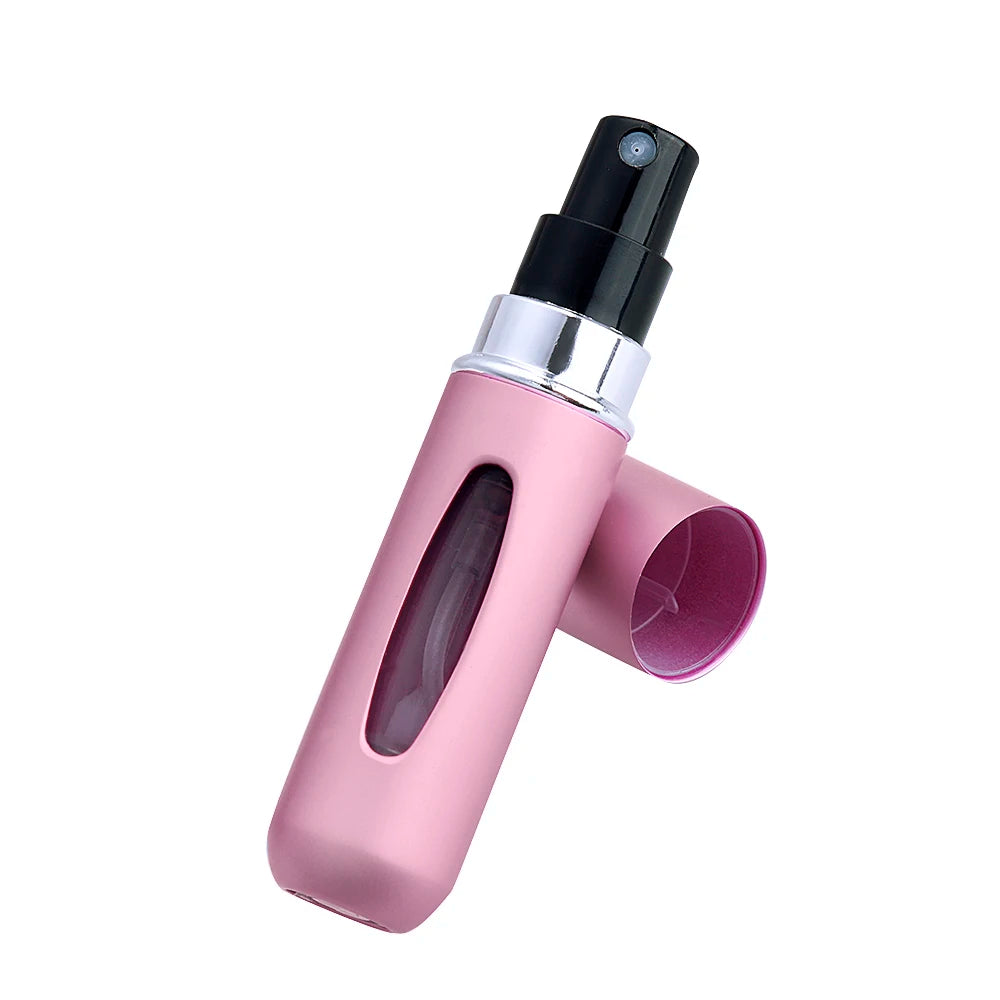 Refillable Mini Perfume Spray Bottle 5ml – Portable Leak-Proof Atomizer (Random Color)