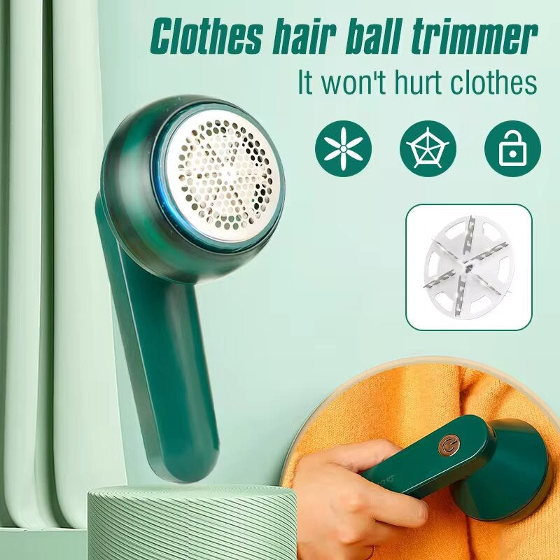 Rechargeable Electric Lint Remover for Clothes – USB Fabric Shaver & Fuzz Remover