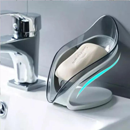 Smart Wall-Mounted Soap Holder – Fast Draining, Self-Adhesive, No Drilling (Random Color)