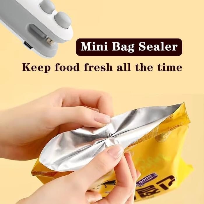 Portable USB Rechargeable Mini Bag Sealer & Cutter