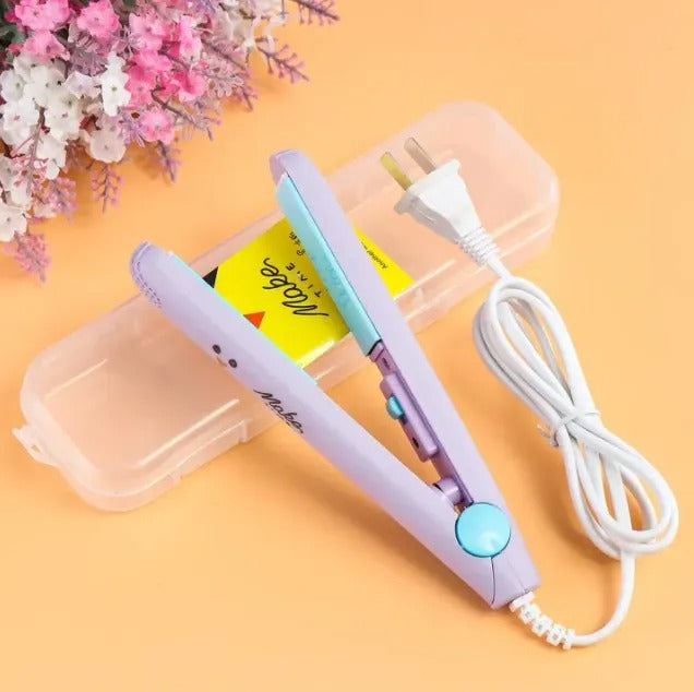 Mini Hair Straightener – Portable Travel Hair Styling Tool (Multicolor)