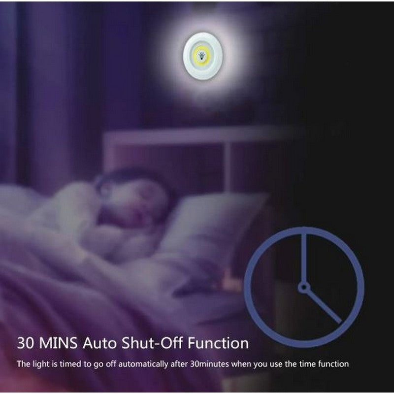 LED Cabinet Light with Remote Control – Set of 3 Wireless Tap Lights