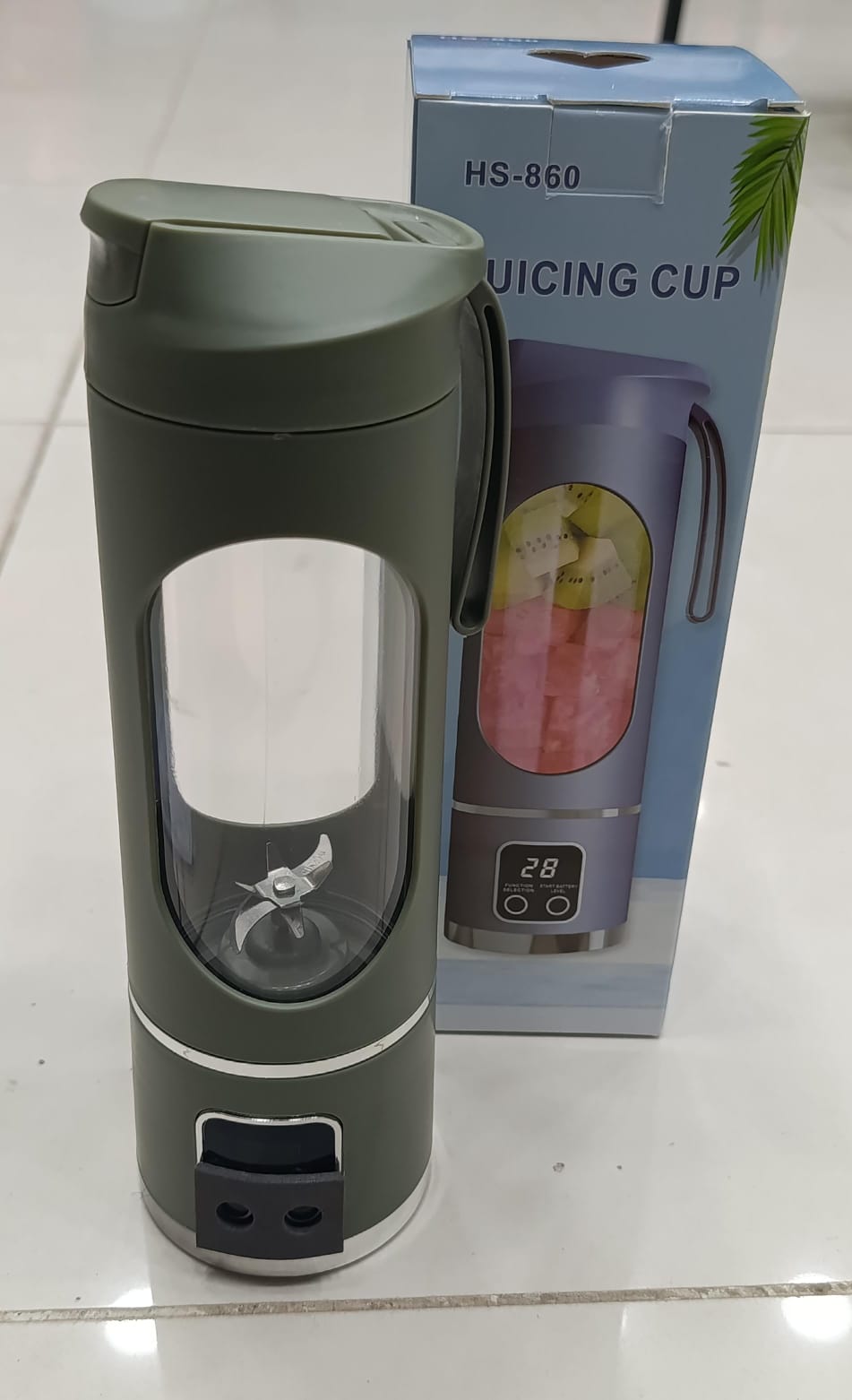 Portable USB Rechargeable Blender & Juicer – Mini Travel Smoothie Maker