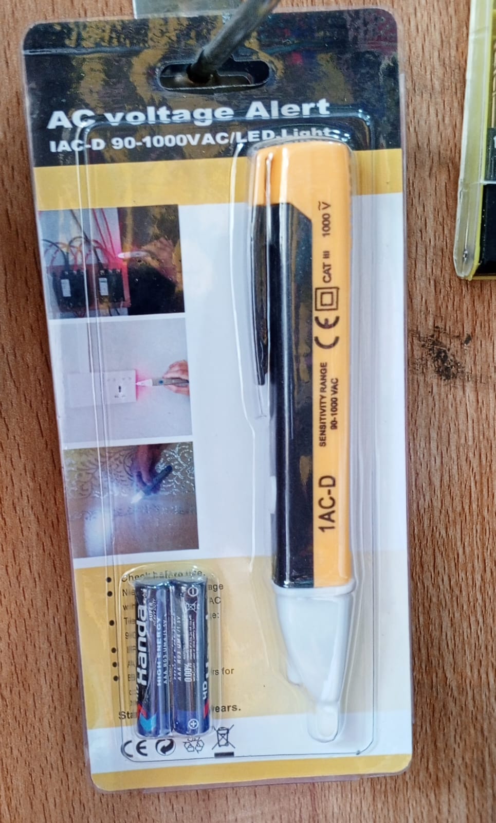 Electric Digital Voltage Tester Pen – LED Indicator & Beep Alert